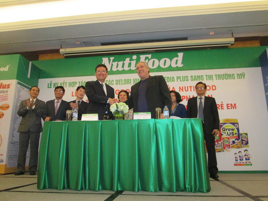 Signing ceremony to export milk to the US